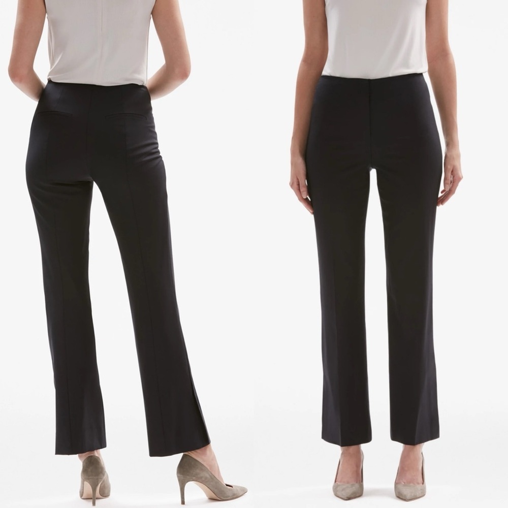 MM. LAFLEUR Wool Blend Cloony Pant in Navy NWT Size 6